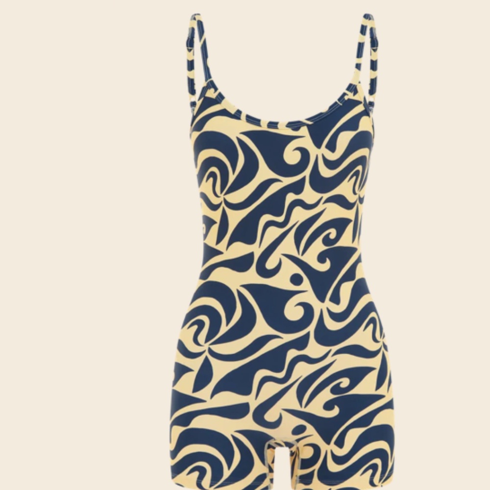 Free People ABYSSE Hawkins XL One Piece  Swimsuit SUP Yoga